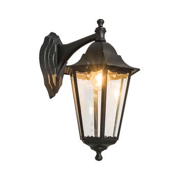 Klassieke buiten wandlantaarn zwart IP44 - New Orleans Down, Verzenden, Nieuw, Aluminium