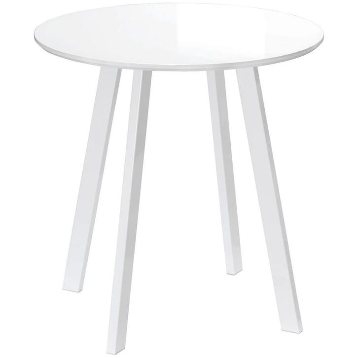 TRUUSK Ronde Eettafel - Bijzettafel - Eetkamertafel - Schuin, Huis en Inrichting, Bureaus, Nieuw, Verzenden