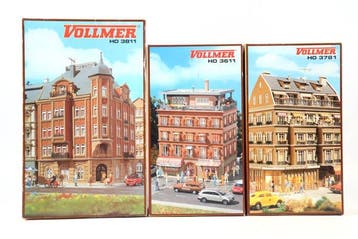 Vollmer H0 - 3611/3781/3811 - Modeltrein bouwpakketten (3) -, Nieuw