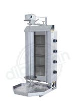 Dibeksan Doner Gyros Grill Gas 4 Branders 70kg Nieuw!, Ophalen of Verzenden, Nieuw in verpakking, Fornuis, Frituur en Grillen