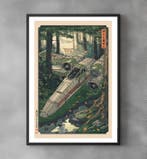 Sato Hageshi - X-Wing Crash Site - Signed and Numeroted 1/1