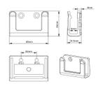 Bailey montageclip met magneet voor LED lichtslang, Ophalen of Verzenden, Nieuw