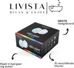 2dekans | Livista Zitbad - XXL - Opvouwbaar - 158 cm - LED -, Ophalen of Verzenden, Gebruikt