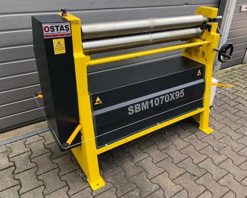 OSTAS SBM 1070 x 95 plaatwals platenwals rollenwals, Nieuw