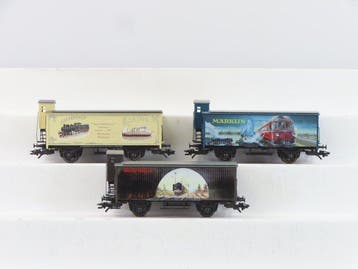 Märklin H0 - 48211/48215/48925 - Modeltrein goederenwagon, Nieuw