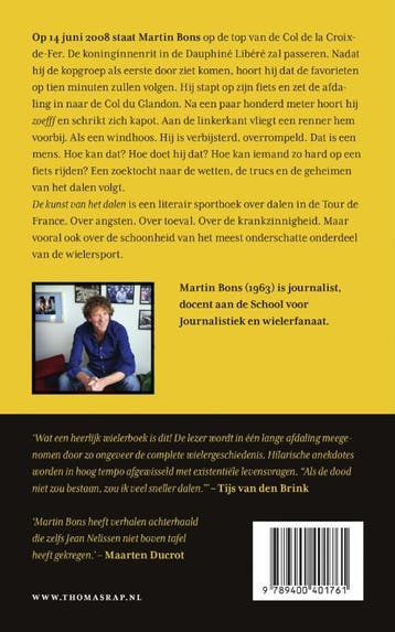 De kunst van het dalen 9789400401761 Martin Bons, Verzenden, Gelezen, Martin Bons