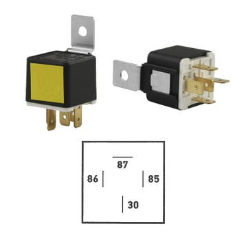 12 Volt Contact-Maak Relais 30A, Ophalen of Verzenden, Nieuw