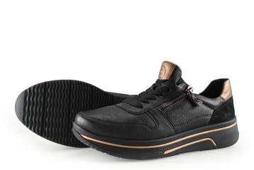 Ara Sneakers in maat 39 Zwart, Verzenden, Zwart, Ara, Sneakers of Gympen