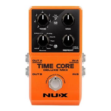 NUX TIMECDLX2 delay pedaal TIME CORE DELUXE MK2, Muziek en Instrumenten, Effecten, Ophalen of Verzenden, Nieuw