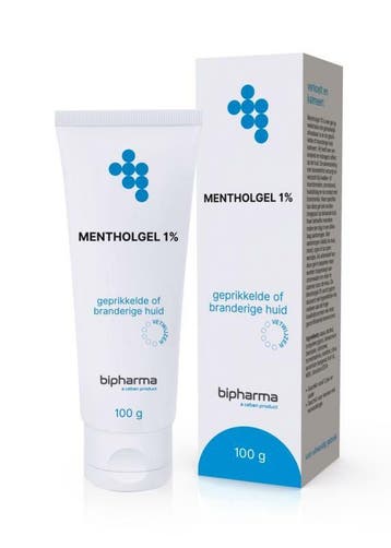 Bipharma Mentholgel 1%, Verzenden, Nieuw