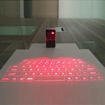 Draadloos Mini Laser Toetsenbord - Pocket Draagbaar Virtueel, Verzenden, Nieuw, SeenDa