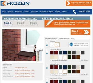 DIRECT ONLINE OFFERTE Kunststof Kozijn en Raam schuifpui, Doe-het-zelf en Verbouw, Overige Doe-het-zelf en Verbouw, Verzenden