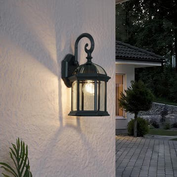 Klassieke buiten wandlamp antiek groen IP44 - Glasgow, Verzenden, Nieuw, Aluminium