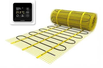 Magnum Mat set 20 m2 – 2500 watt - witte thermostaat, Hoog rendement (Hr), Radiator, Nieuw, Ophalen of Verzenden