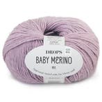 DROPS Baby Merino Mix - 39 paarse orchidee - Wol Garen, Ophalen of Verzenden, Nieuw