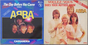 ABBA - 2x Maxi Singles - Voulez-Vous (Limited edition Red, Cd's en Dvd's, Nieuw in verpakking