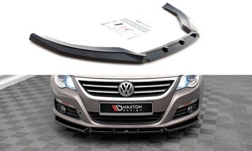 Voorspoiler V.3 VW Passat CC Maxton Glans Zwart, Auto-onderdelen, Ophalen of Verzenden, Nieuw