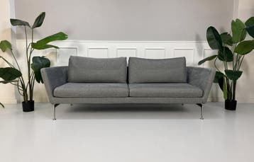 Vitra Suita designbank 2-zitsbank, Driepersoons, Ophalen of Verzenden, Zo goed als nieuw, Rechte bank