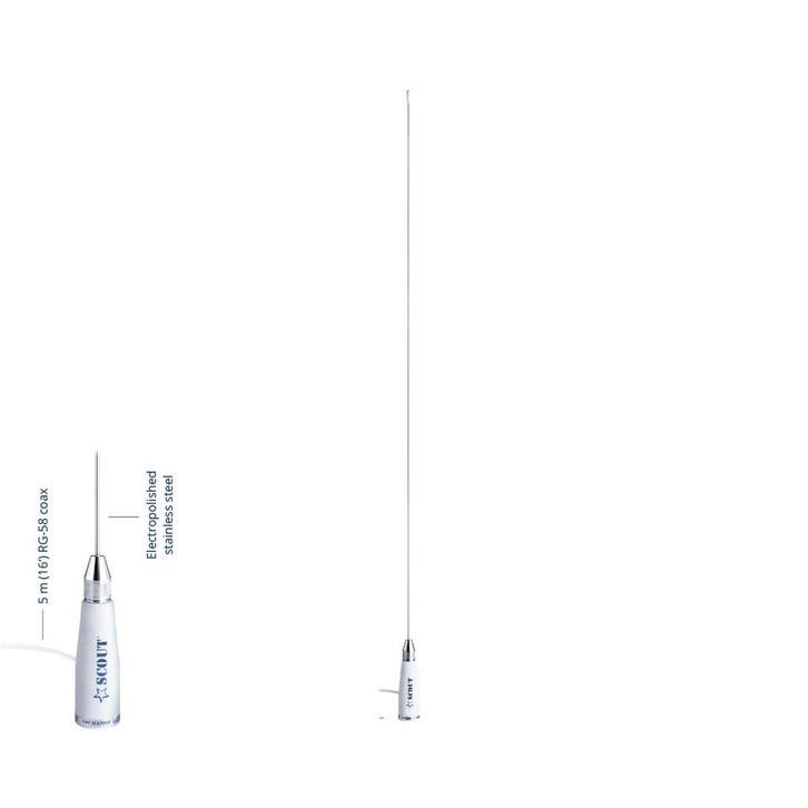 Scout RVS VHF Antenne 90 cm KS-23A, Verzamelen, Scouting, Nieuw, Ophalen of Verzenden