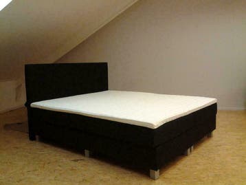 Bed Victory Compleet 180 x 210 Nevada White €438.90 !, Bruin, 210 cm, 180 cm, Hout