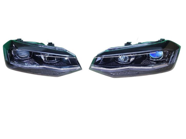 LED Koplampen Ombouw Geschikt Voor Polo 2G 2017-2021, Auto-onderdelen, Verlichting, Nieuw, Volkswagen, Ophalen of Verzenden