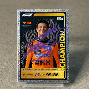 Mclaren - Card 250 Lando Norris - World Champion Card -, Verzamelen, Nieuw