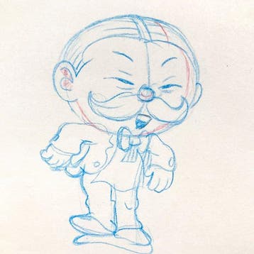 PRINGLES : Originele vintage reclame-animatietekening -, Cd's en Dvd's, Nieuw in verpakking
