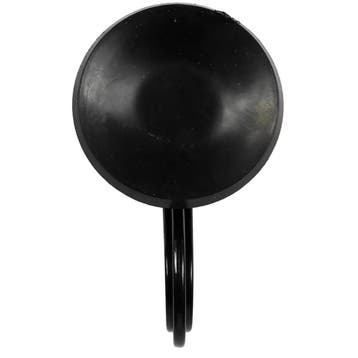 Benson Haak met zuignap - 55 mm - zwart - draagt tot 6 kg..., Ophalen of Verzenden, Nieuw