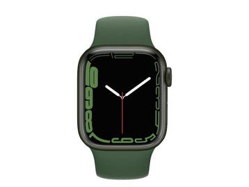 Apple Watch Series 7 - 45mm - Aluminium - Groen - GPS, Verzenden, Zo goed als nieuw, Apple
