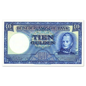 10 Gulden Willem I - Molen 1949 Pr-, Postzegels en Munten, Verzenden