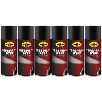 Kroon Aanbieding: 6 X Tefspray Ptfe Spuitbus 400Ml, Verzenden