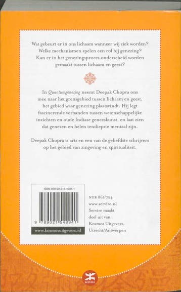 Quantumgenezing 9789021549941 Deepak Chopra, Verzenden, Gelezen, Deepak Chopra