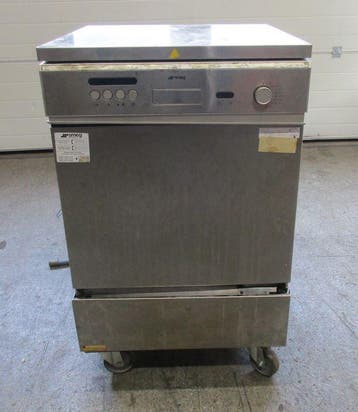 Vaatwasser Smeg, RVS, WD1050, B60 x D66 x H86cm, 380Volt, Witgoed en Apparatuur, Gebruikt
