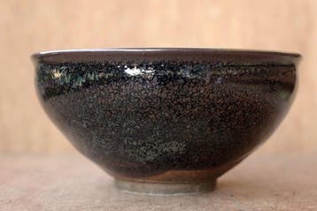 Japanese Oil-Spot Tenmoku Chawan () - Matcha Tea