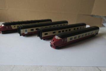 Minitrix N - 12440 - Treinstel (1) - Sneltreinstel DE 1003 /, Hobby en Vrije tijd, Nieuw