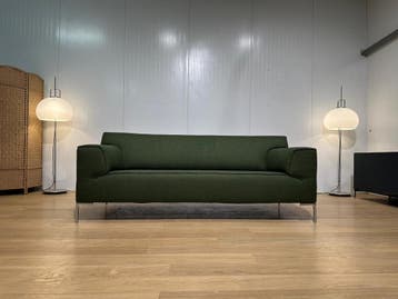 NIEUW GESTOFFEERD Design on Stock Bloq 3-Zits Groen, 75 tot 100 cm, Ophalen of Verzenden, Rechte bank, Design Bankstellen Design on Stock
