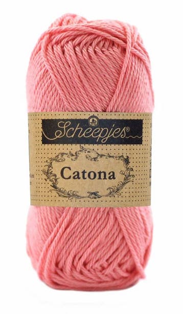 Scheepjes Catona 50 gram - 409 soft rose - Katoen Garen, Ophalen of Verzenden, Nieuw