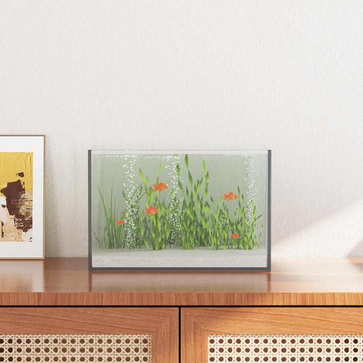 vidaXL Aquarium met opslag Doorzichtig 30 x 20 x 20 cm Glas, Dieren en Toebehoren, Overige Dieren-accessoires, Nieuw, Verzenden