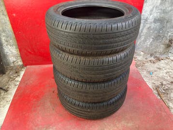 4x 205/55R17 Pirelli Run Flat zomerbanden, Auto-onderdelen, Gebruikt, 17 inch, Band(en), Personenwagen