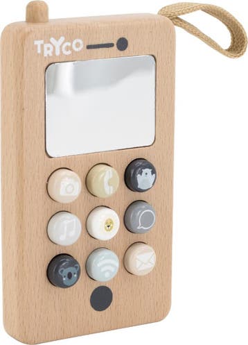 Tryco Houten Speelgoed Telefoon, Verzenden, Nieuw