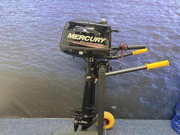 Mercury 5 pk langstaart | Nieuwstaat | 1e eigenaar!, Minder dan 5 pk, Viertaktmotor, Ophalen of Verzenden, Zo goed als nieuw