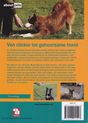 Van clicker tot gehoorzame hond / Over Dieren / 143, Verzenden, Gelezen, M. Dejong