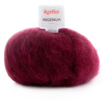 Katia Ingenua - 19 bordeauxrood - Mohair Garen, Ophalen of Verzenden, Nieuw