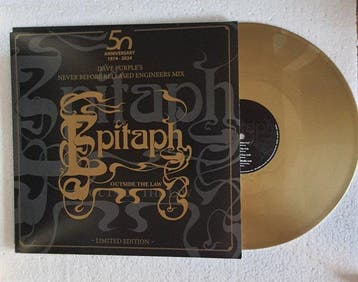 Epitaph - Outside The Law LP Gold Vinyl 50th Anniversary, Nieuw in verpakking