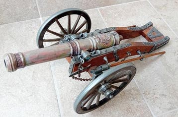 sconosciuto - Speelgoed Cannone Austro-Ungarico - 1850-1900, Nieuw