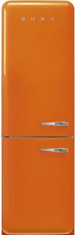 Smeg FAB32LOR6 koel-vriescombinatie Vrijstaand 331 l Oranje, Witgoed en Apparatuur, Koelkasten en IJskasten, Verzenden, Nieuw