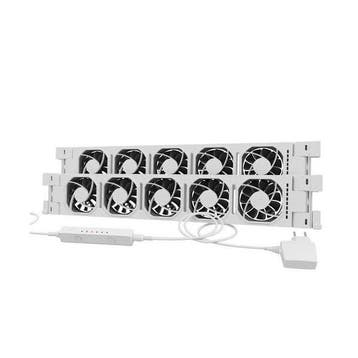 Heatfan 5 - Duo Set - inclusief WiFi smartcontroller + voedi, Doe-het-zelf en Verbouw, Verwarming en Radiatoren, Verzenden, Nieuw