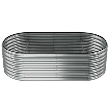Hoge plantenbak Flormma, 942l, verzinkt, 200x100x60cm, Verzenden, Nieuw