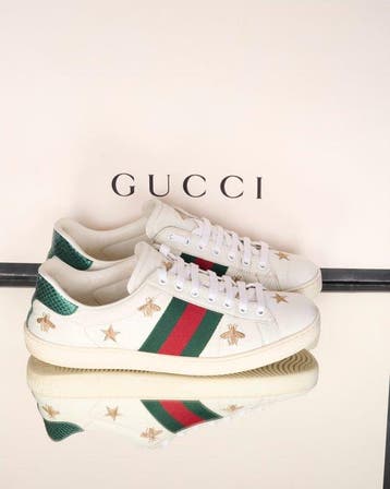 Gucci - Ace - Sneakers - Maat: EU 41.5, Nieuw