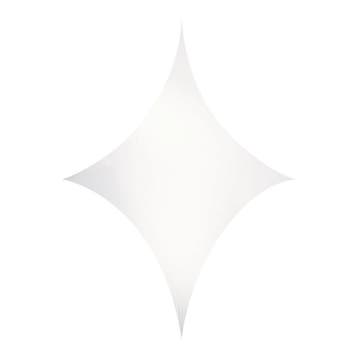 WENTEX® Stretch Shape Diamond 375 cm x 250 cm, wit, Verzenden, Nieuw